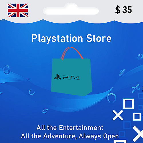 Playstation Card $ 35 GBP