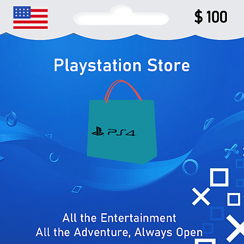 Playstation Card $ 100 USD