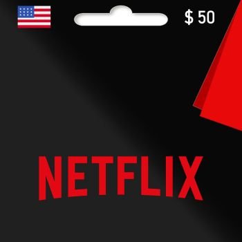 Netflix Gift Cards USD $50