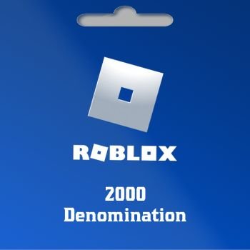 Roblox Gift Card - 2000 Robux