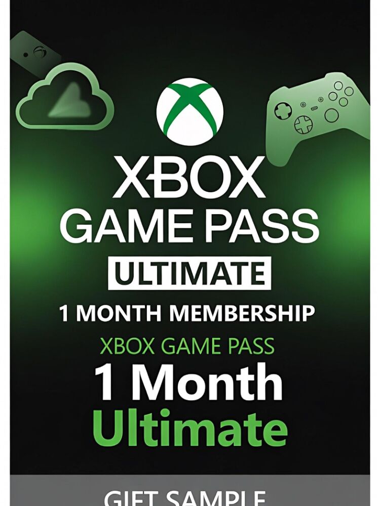 Xbox Game Pass Ultimate – 1 Month Membership – Xbox, Windows, Cloud Gaming Devices [Digital Code]