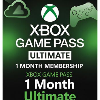 Xbox Game Pass Ultimate – 1 Month Membership – Xbox, Windows, Cloud Gaming Devices [Digital Code]