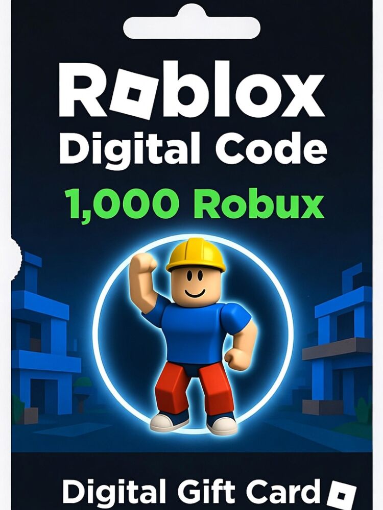 Roblox Digital Gift Card - 1,000 Robux [Includes Exclusive Virtual Item] [Digital Code]