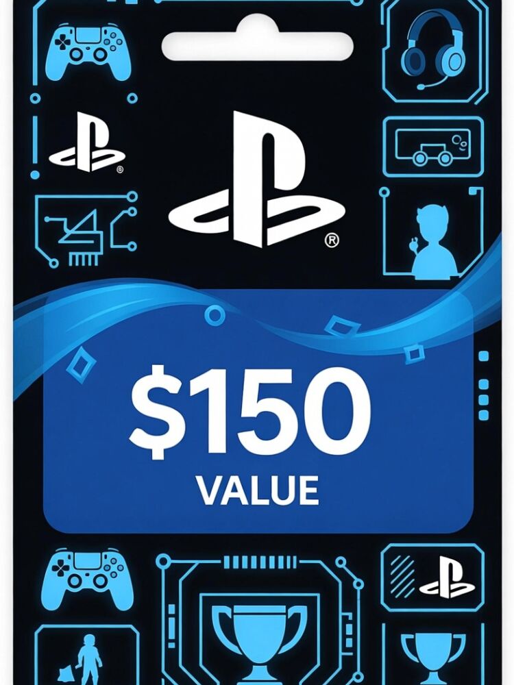Playstation Card USD $150