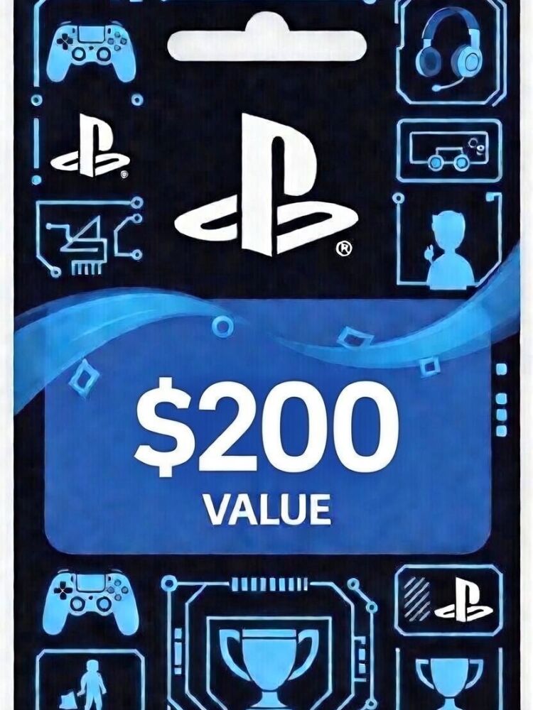 Playstation Card USD $200