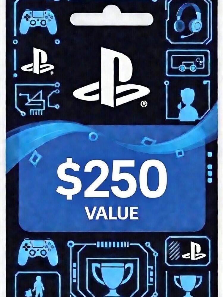 Playstation Card USD $250