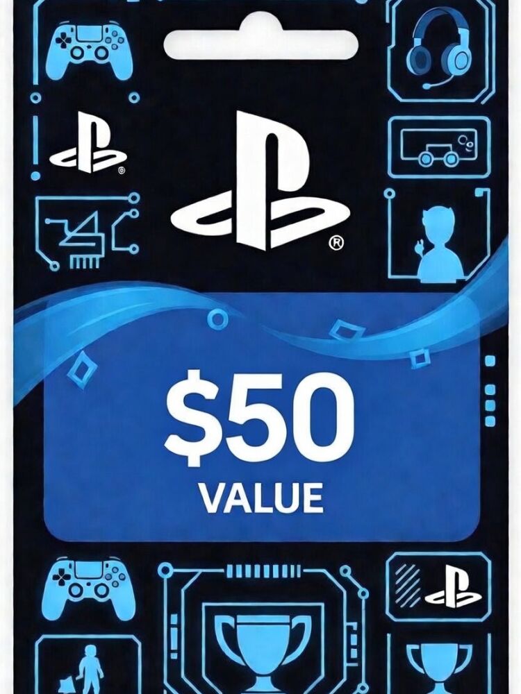 Playstation Card USD $50