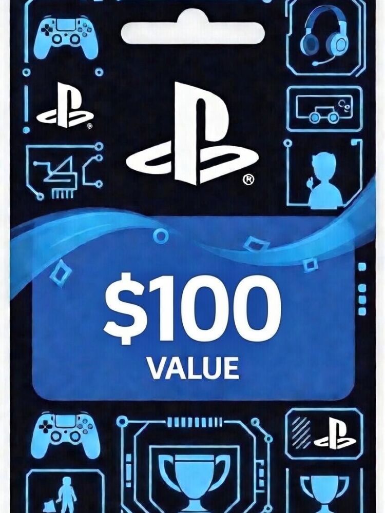 Playstation Card USD $100