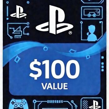 Playstation Card USD $100