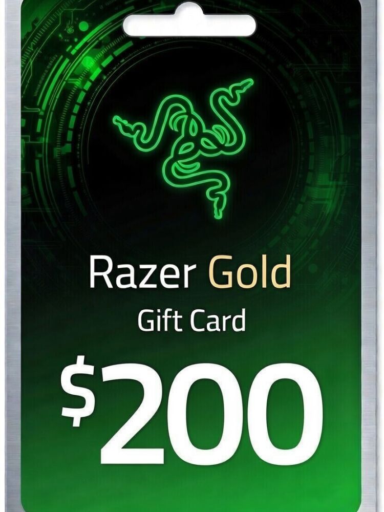 Razer Gold Gift Card $200