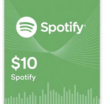 Spotify $10 eGift Card