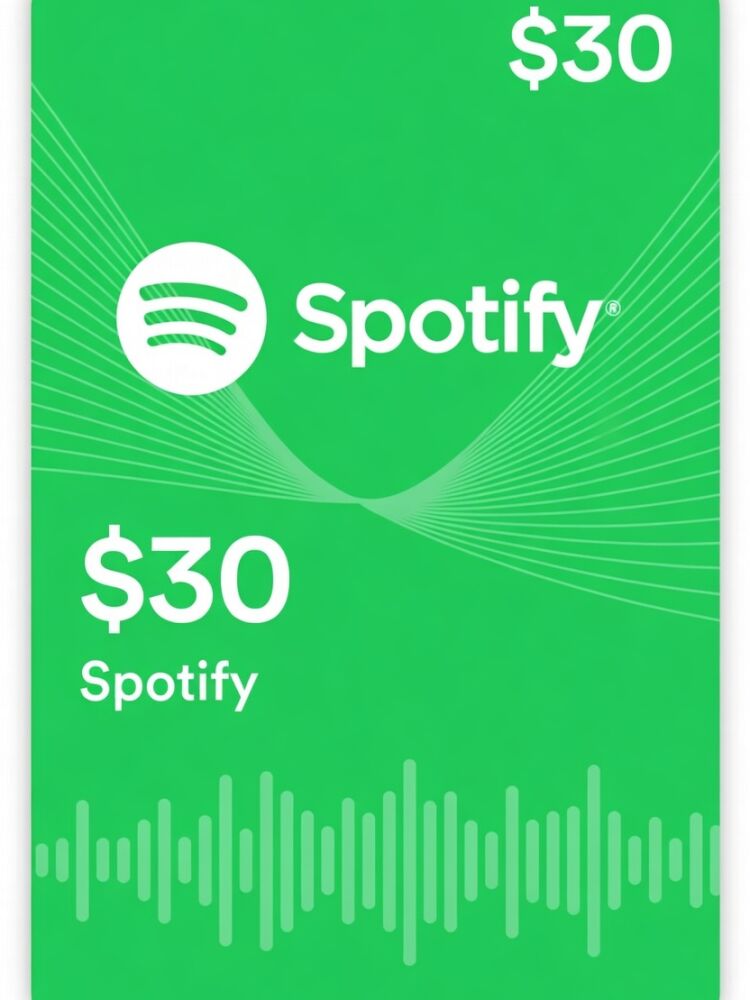 Spotify $30 eGift Card