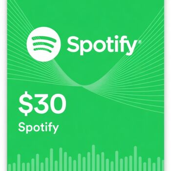 Spotify $30 eGift Card