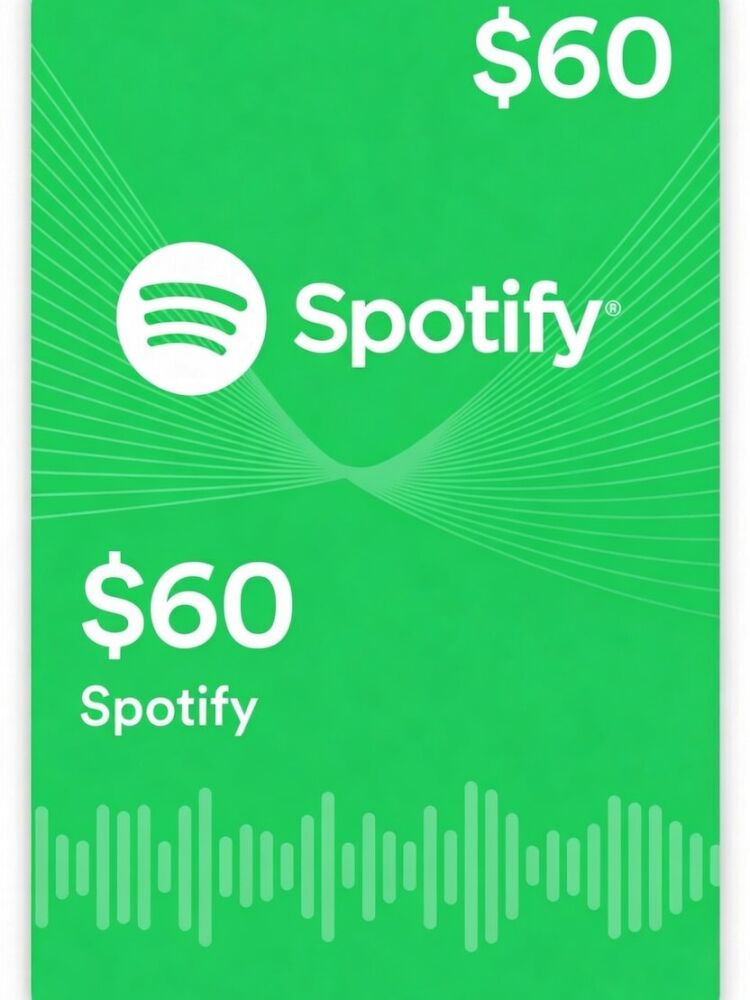 Spotify $60 eGift Card
