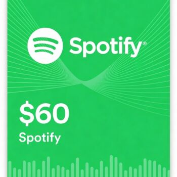 Spotify $60 eGift Card
