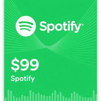 Spotify $99 12 Month eGift Card