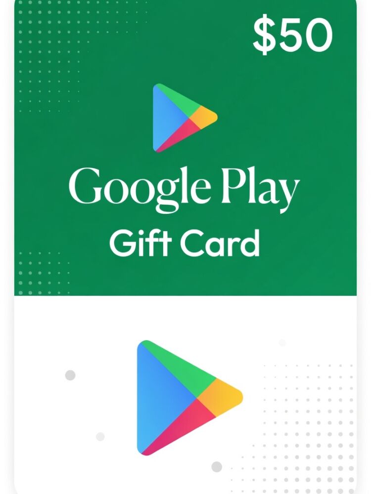 Google Play gift code - US $50