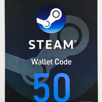 Steam Wallet Code USD $50