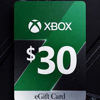Xbox Gift Card USD $30 - Digital Code
