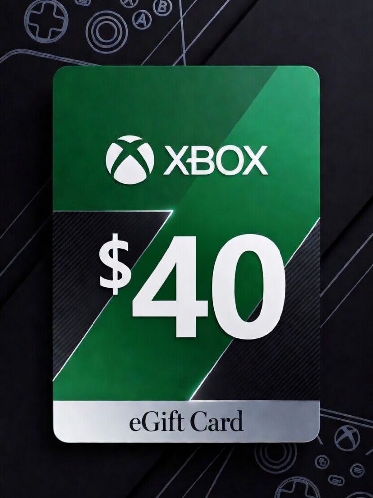 Xbox Gift Card USD $40 - Digital Code