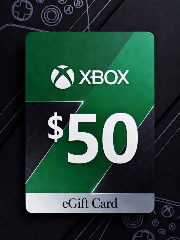 Xbox Gift Card USD $50 - Digital Code