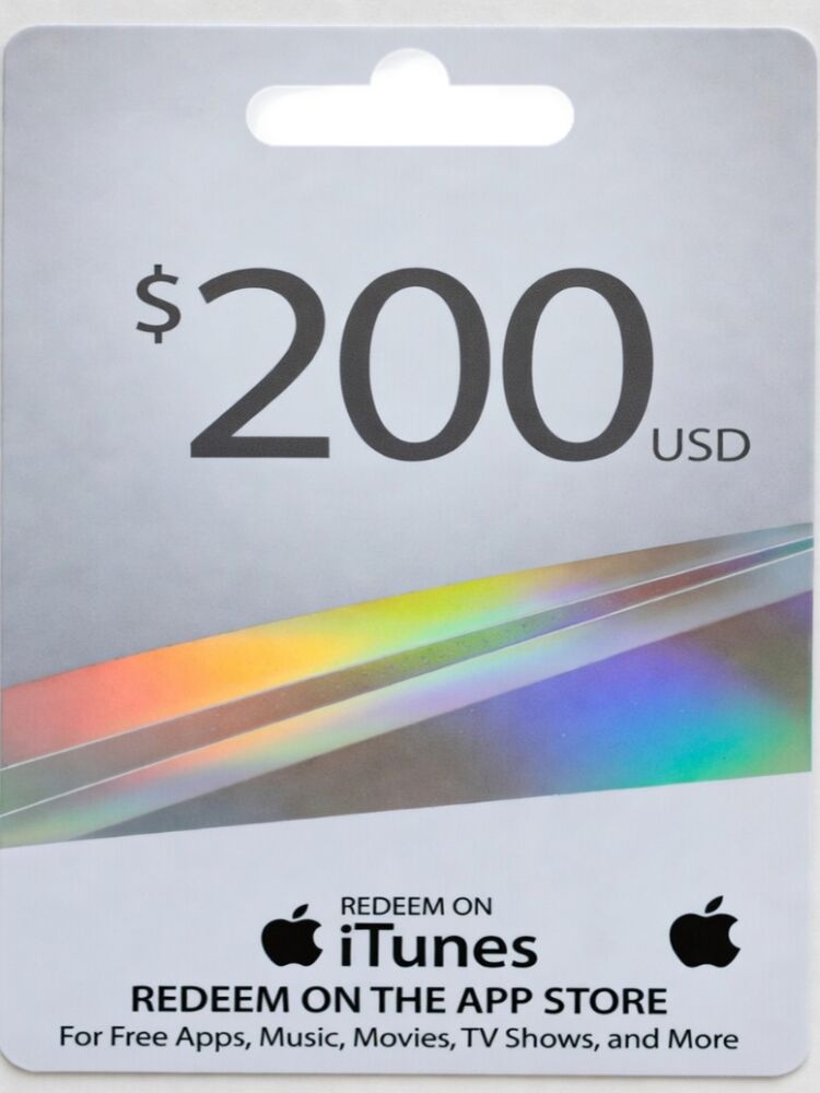 Apple eGift Card $200