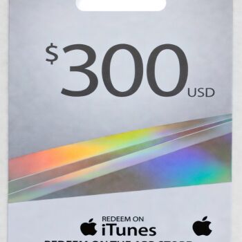 Apple eGift Card $300