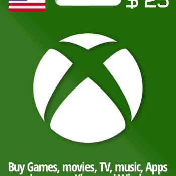 Xbox Gift Card USD $25 - Digital Code