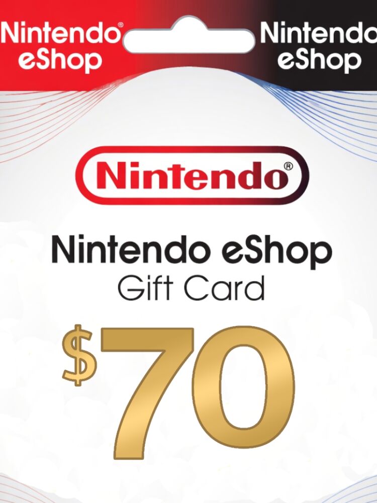 Nintendo eShop Gift Card USD $70