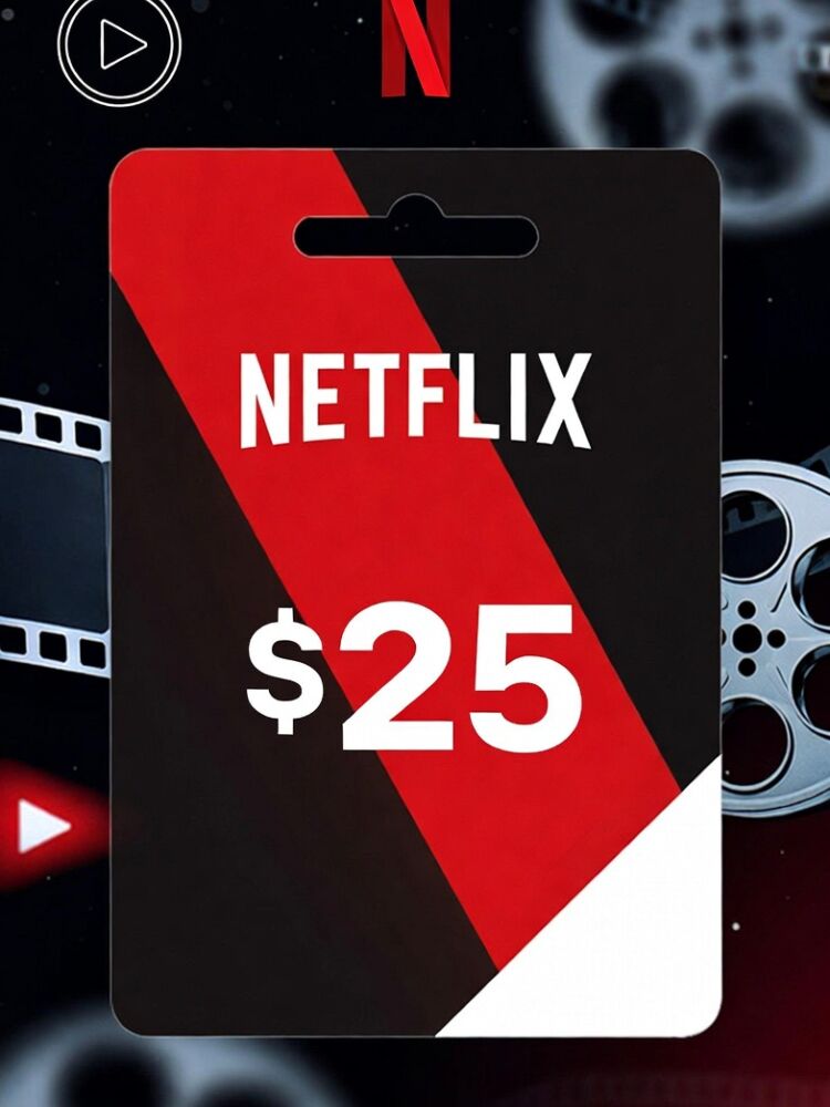 Netflix Gift Cards $25