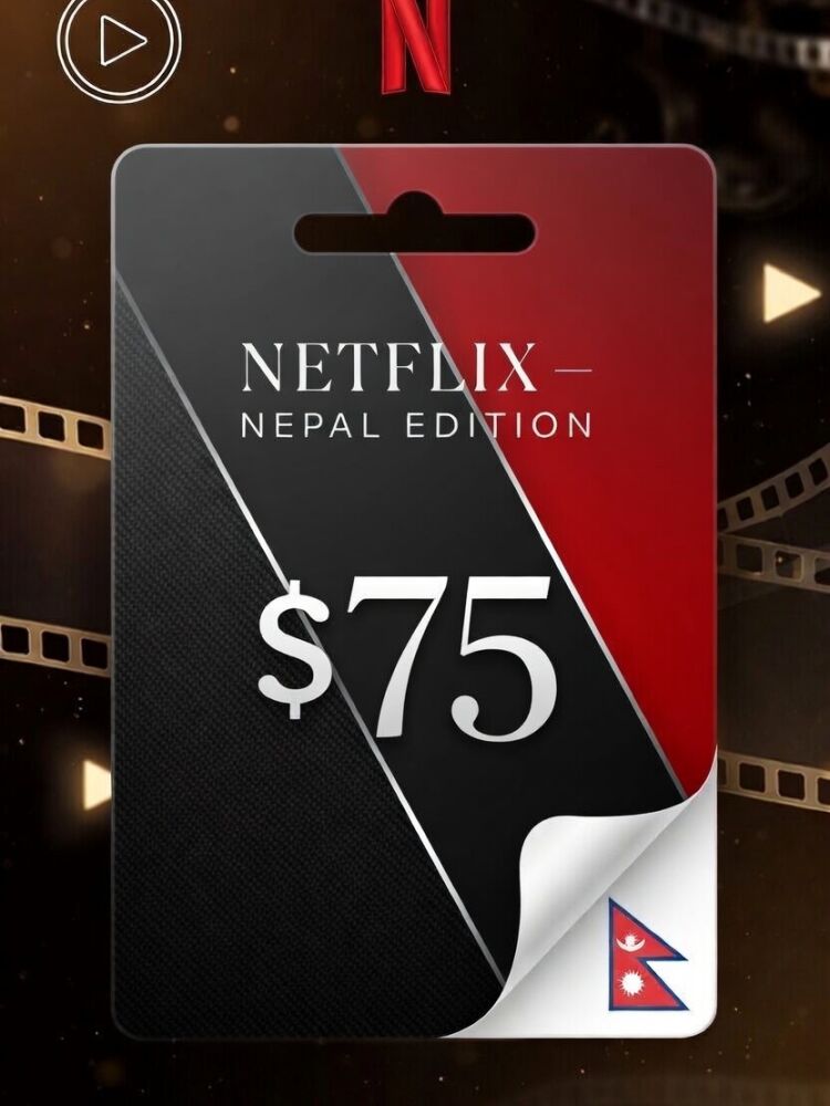 Netflix Gift Cards USD $75