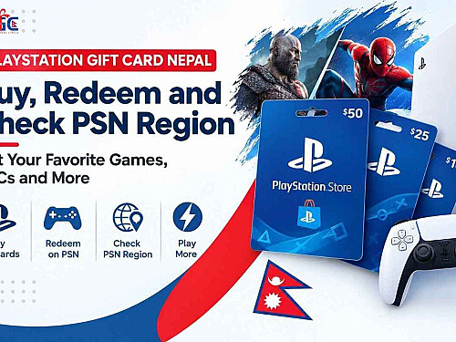 PlayStation Gift Card Nepal: Buy, Redeem and Check PSN Region